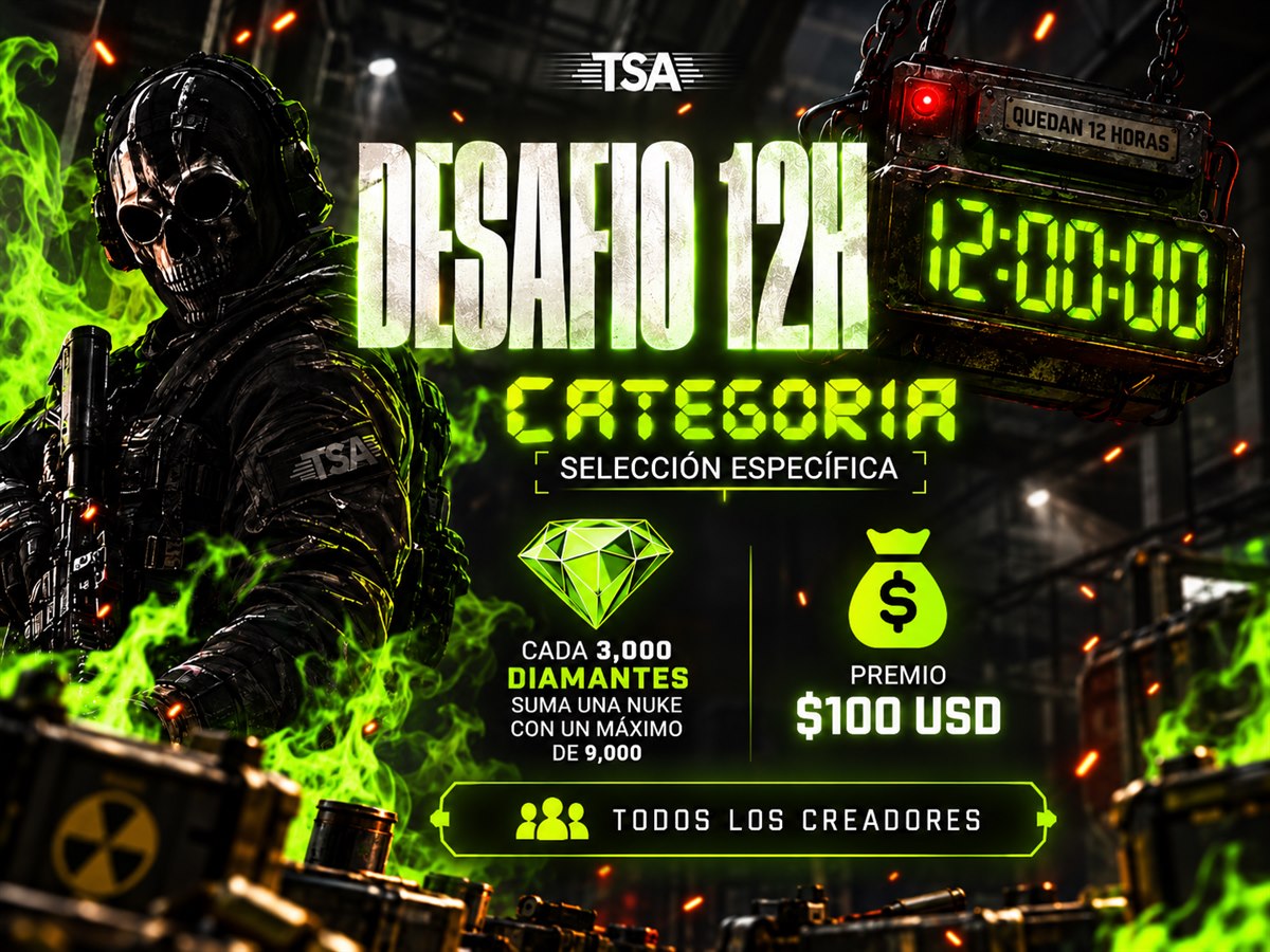 Desafío 12 Horas de Call of Duty Mobile